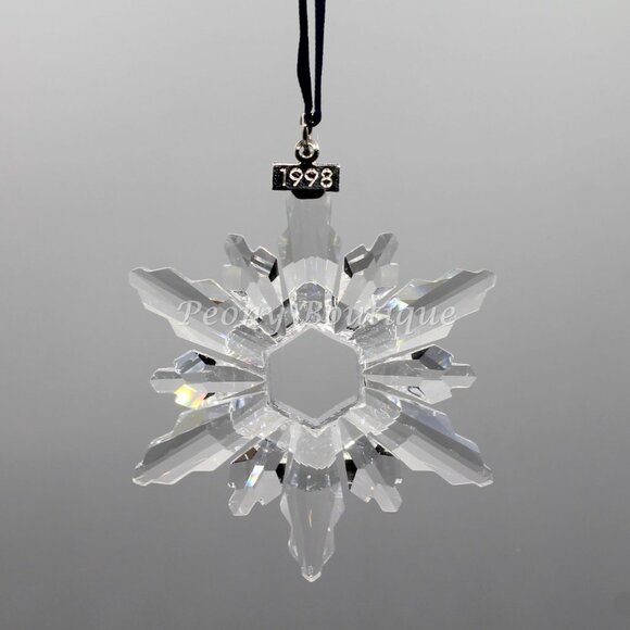 Swarovski 1998 Christmas ornament 220073 RARE - Picture 5 of 12